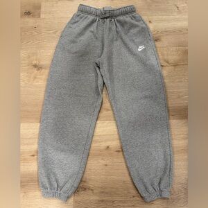 Nike Women's Gray Oversized Sweatpants